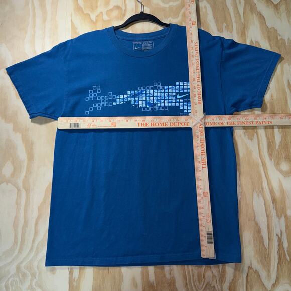 Vintage Y2K rare futurism Nike 00s abstract checker t-shirt - Picture 4 of 4